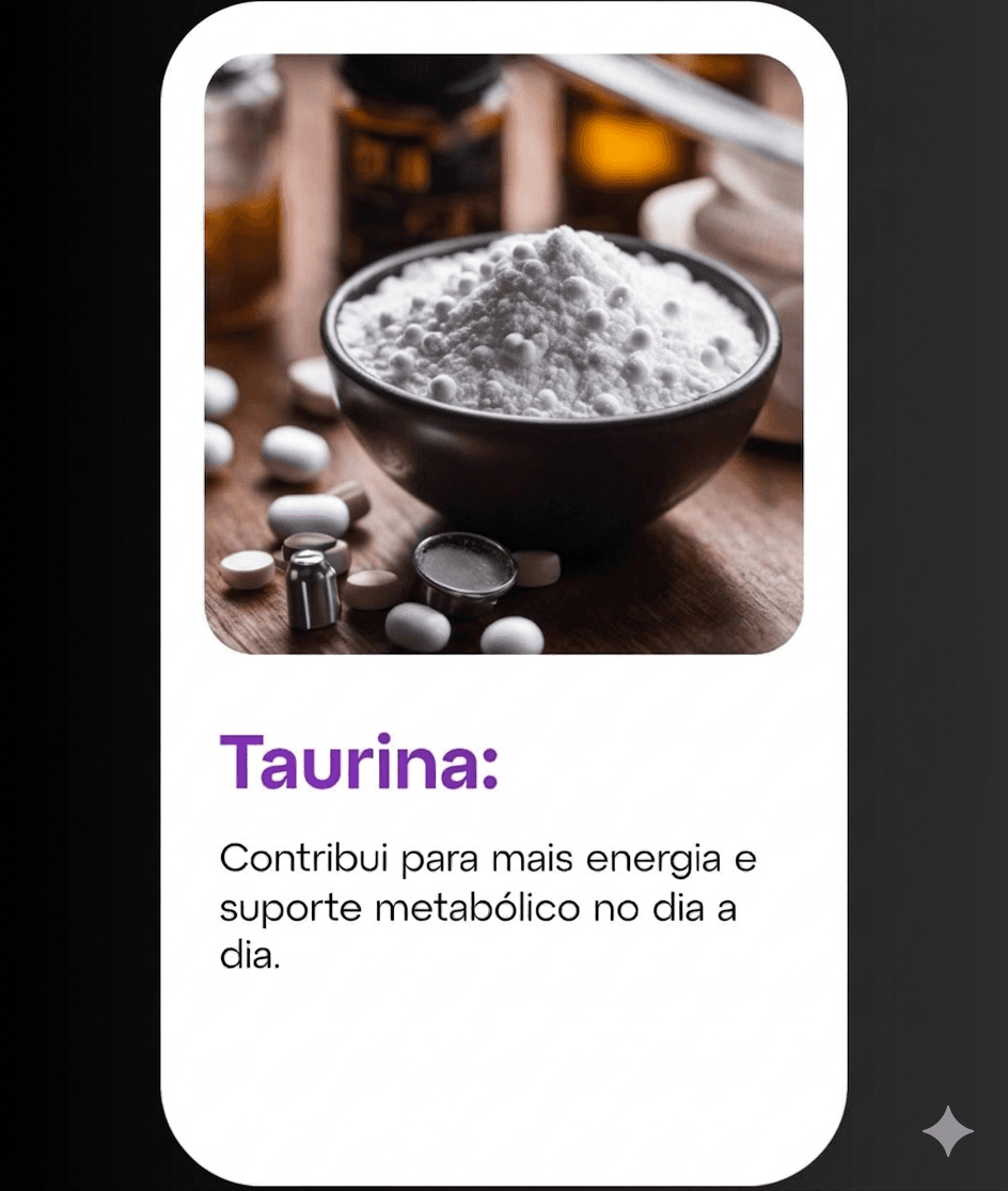 TAURINA FUNDO PRETO